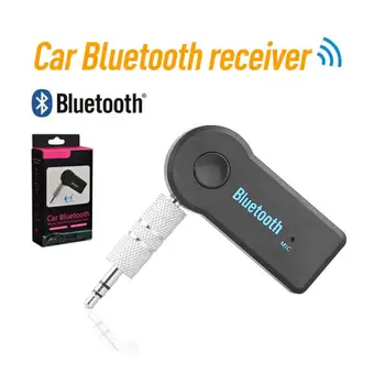Bezvadu Bluetooth 4.0 Audio Uztvērēju Ir Piemērots, Lai PC, TV, Tālrunis Ipad Video Atskaņotājs Raidītājs Stereo AUX Adapteri Atbalsta Zila 3