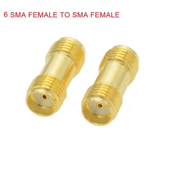2 GAB./daudz RF SMA / RP-SMA Male plug Sieviešu ligzdu Raido SMA Antenas SMA ANTENAS Koaksiālo Adapteris Savienotājs Konvertētājs 4