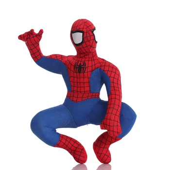 24cm Disney Brīnums Avengers Super Hero Spider Man Mīksta Plīša Pildījumu Lelle Paredzēta Bērniem Dāvanas 4