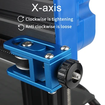 Jauninājumu, 3D Printeri, Aksesuāri, X-Ass un Y-Ass Sinhronās Siksnas Stiept Iztaisnot Spriegotājs par Artilērijas ĢĒNIJS 3D Printera Daļas 4