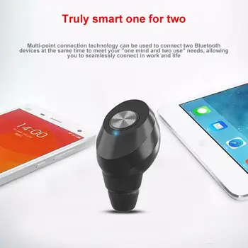 Ir 2021. Jaunu L20 TWS Mini Bluetooth Austiņas Vienā Ausī Bezvadu Austiņas Viedās Trokšņu Samazināšanas Earbuds Pogas Kontroles Austiņas 5