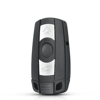 KEYYOU Auto Tālvadības atslēgu Piekariņu BMW E60 E90, E91 E70, E71, E72, E82 E88 E92 E89 E87 1 5 3 6 Series 3 Pogu Smart key Gadījumā shell 5