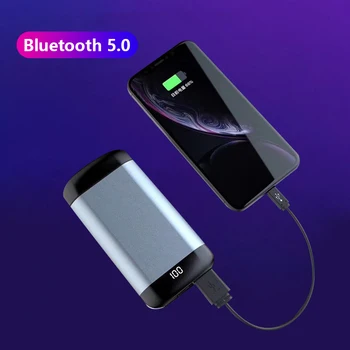 Q66 TWS Bezvadu Earbuds V5.0 Bluetooth Austiņas 6000mAh Power Bank Bezvadu Austiņas IPX Sporta Austiņas MicOutdoor 9D HIFI 5