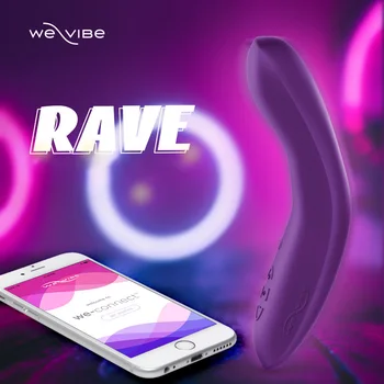 We-Vibe Rave APP aplikāciju kontrole g spot vibrators no Silikona uzlādes sieviete seksa rotaļlietu Klitora stimulators vibrators seksa veikals 5